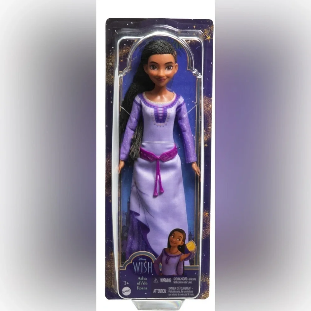 Nwt Disney’s wish Asha of Roses doll 12.75”H